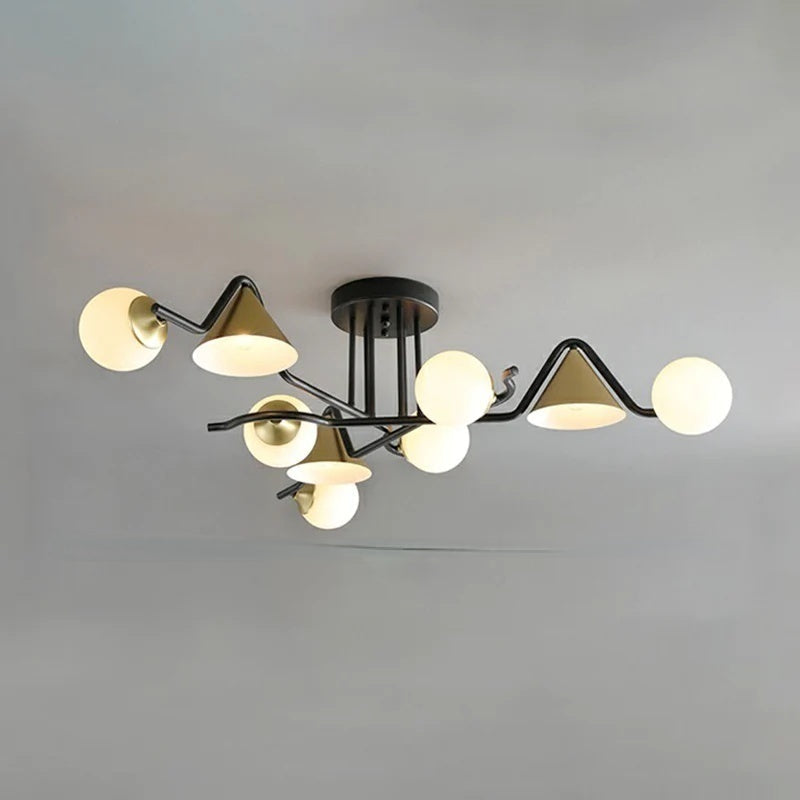 Arisha Design LED Deckenleuchte Schlafzimmer/Wohnzimmer