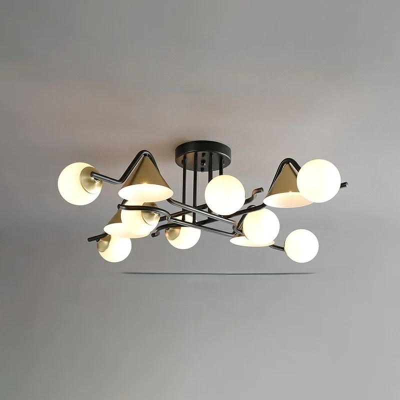 Arisha Design LED Deckenleuchte Schlafzimmer/Wohnzimmer