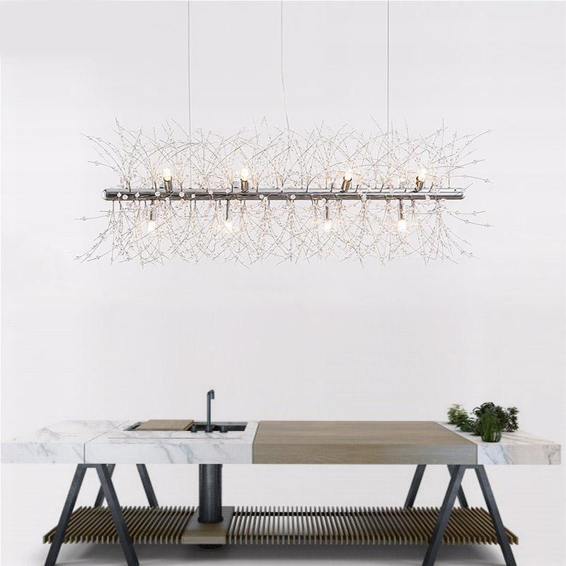 Lustra Chandelier Crystal Dandelion with Crystals-Letslighting