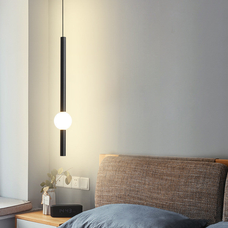 Arisha Modern LED Pendelleuchte Schwarz Schlaf/Wohn/Esszimmer Metall&Glas
