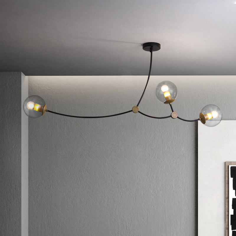 Valentina Modern Design LED Kronleuchter Metall Glas Esszimmer Wohnzimmer