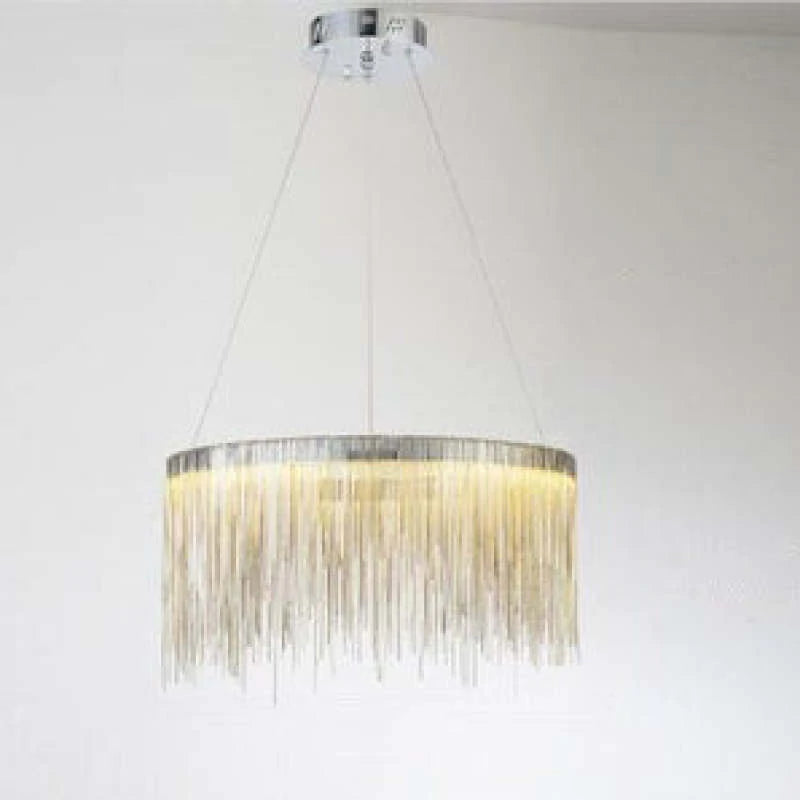 Kristy Nordisch Kronleuchter Silber/Rosegold Schlaf/Wohnzimmer-Letslighting