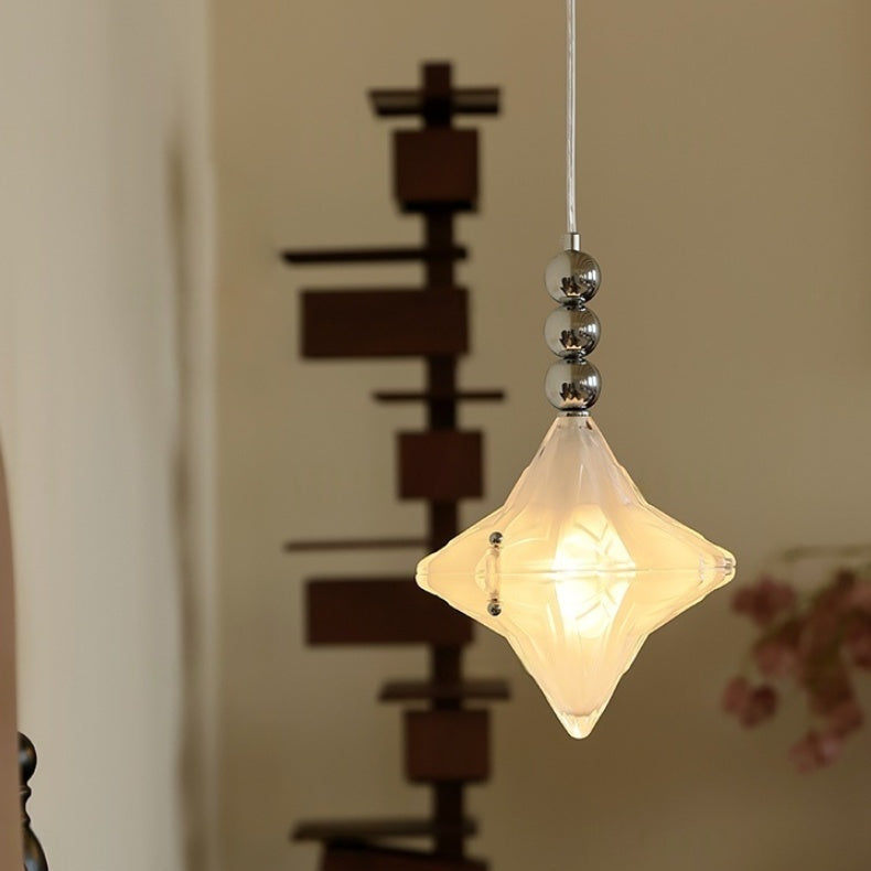 Art Deco Astris Elara Stern Pendelleuchte, Stil A