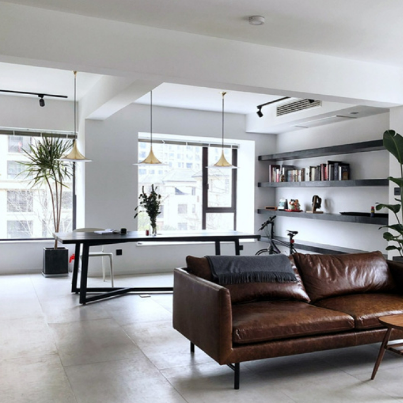 Cairns Moderne LED Pendelleuchte Esszimmer/Wohnzimmer Schwarz/Weiß