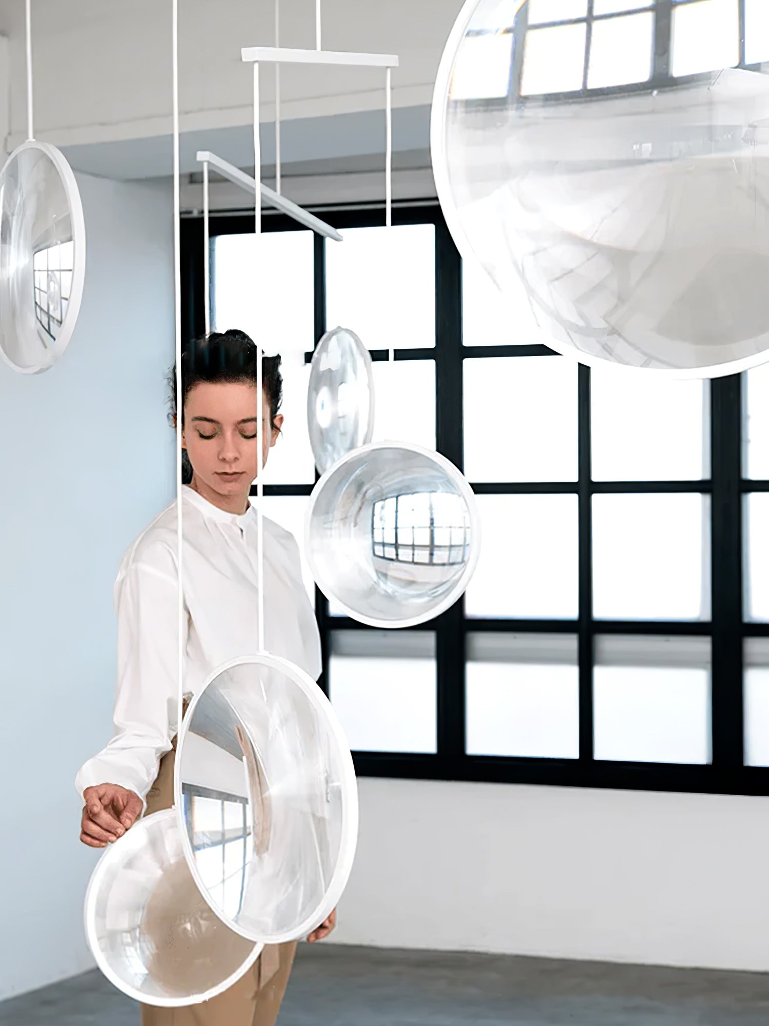 Veloria Glas Künstlerisch Pendelleuchte-Letslighting