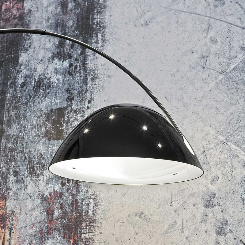 Avi Modern LED Bogen Schale Stehlampe Metall Wohnzimmer Schlafzimmer