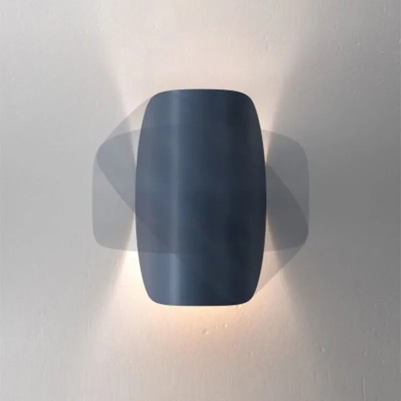 Aria Wandleuchte Innen/Außen Modern Geometrisch LED 4 Farbe 360-drehbar