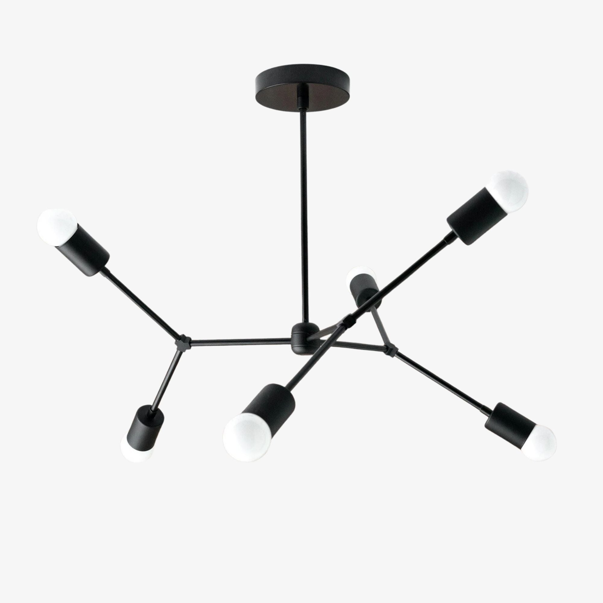 Mobilux Line Kronleuchter – Moderne industrielle Pendelleuchte für das Wohnzimmer