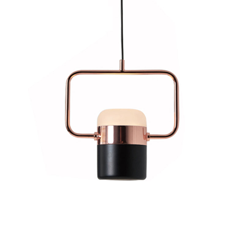 Kristy Modern LED Pendelleuchte Schwarz/Weiß Ess/Wohnzimmer Metall