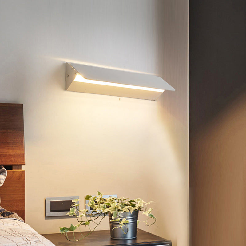 Ray Modern Wandleuchte Innen Weiß Wohnzimmer/Garten Metall