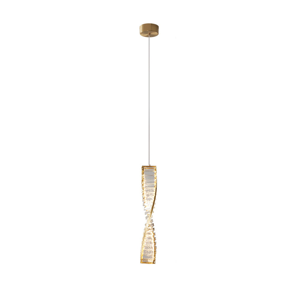 Kristy Moderne LED Pendelleuchte Schlafzimmer/Wohnzimmer Kristall