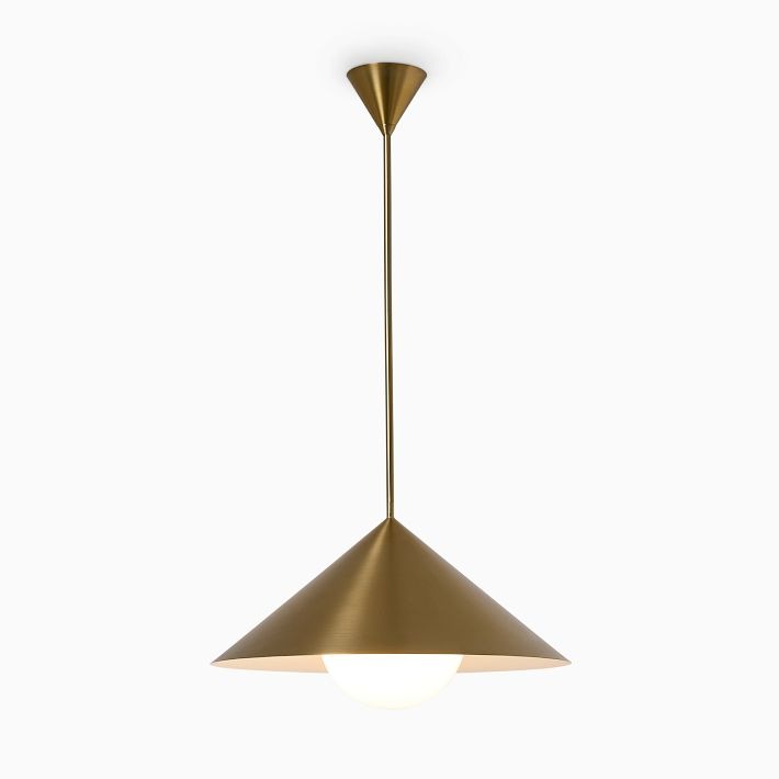 Brivana Minimalistische Pendelleuchte mit konischem Schirm für Kücheninsel-Essbereich