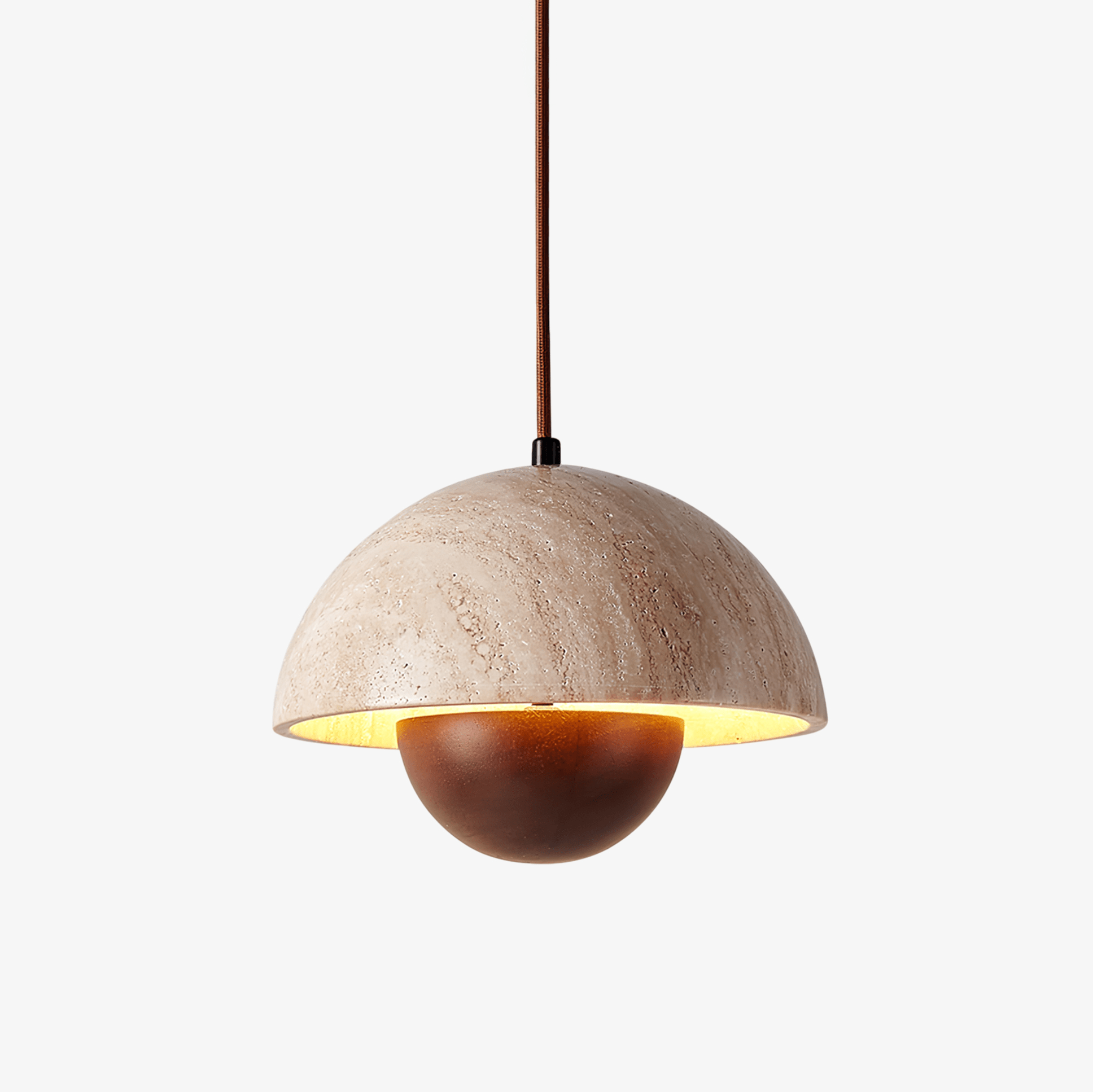 Ersile Travertine Pendant Light - Neutralighting