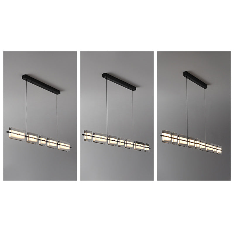 Arisha Modern Pendelleuchte Schwarz/Kupfer, Metall&Glas