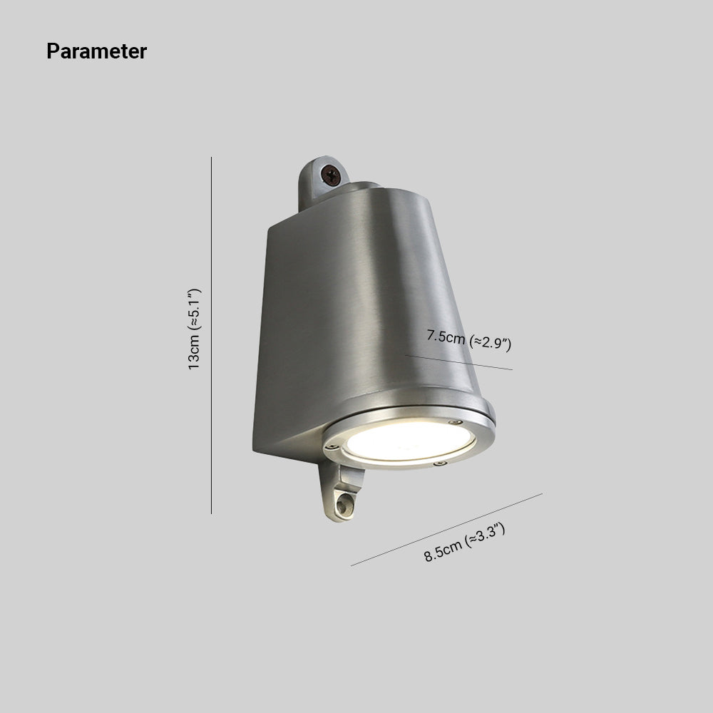 Ray Modern LED Innenwandleuchte 4 Farben Balkon/Treppenhaus/Flur Metall