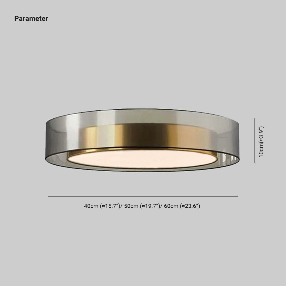 Arisha Modern LED Deckenleuchte Schlaf/Wohn/Esszimmer Metall&PVC DIA 40/50/60cm-Letslighting