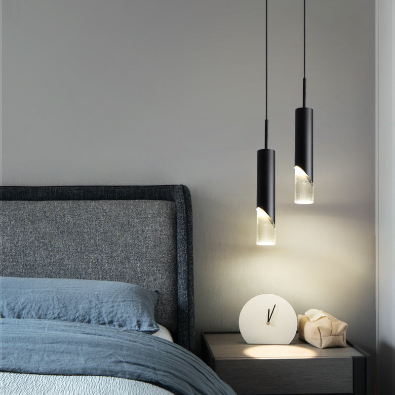 Arisha Minimalistische LED Pendelleuchte Schwarz Schlaf/Esszimmer