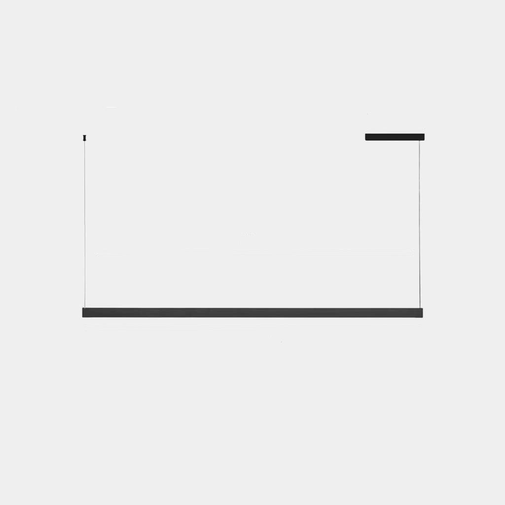 Pendelleuchte Büro/Insel Linear LED Dimmbar Up&Down, Schwarz