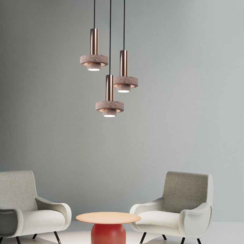 Zaid Modern LED Pendelleuchte Zylinder Wohn/Schlafzimmer Metall
