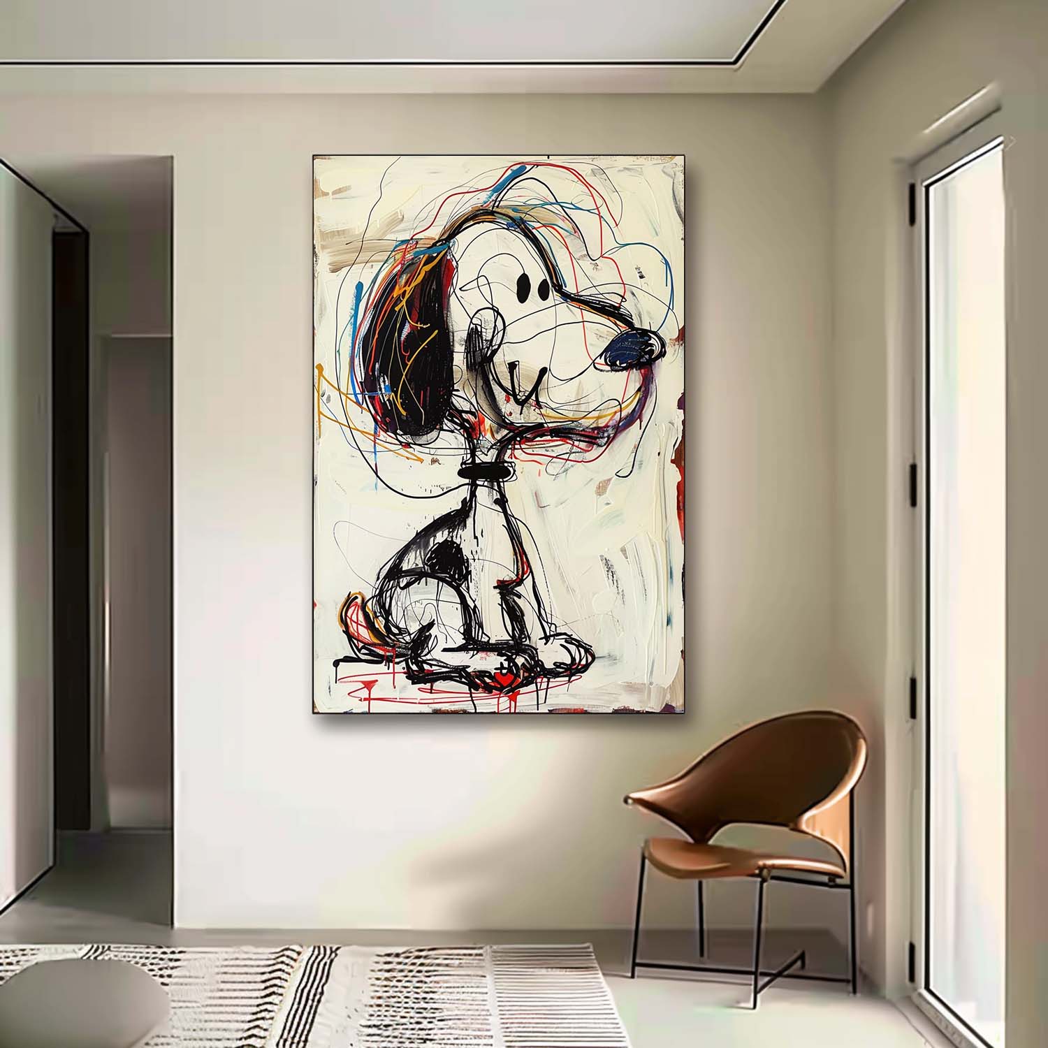 Pix Abstrakte Graffiti Wandkunst-Letslighting