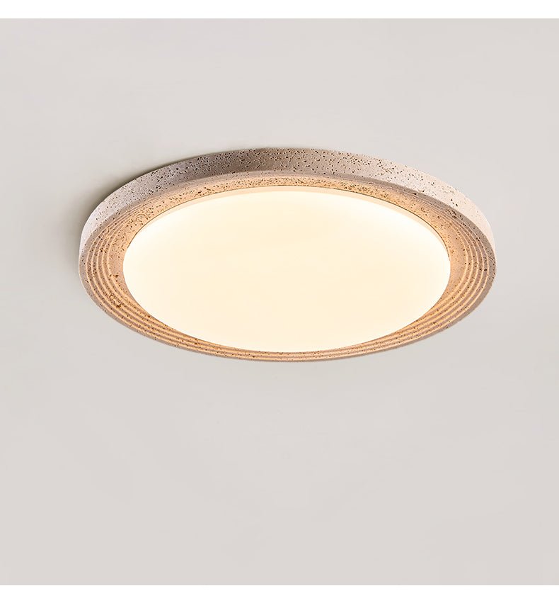 Orinir Minimalist Travertine Ceiling Light - Neutralighting