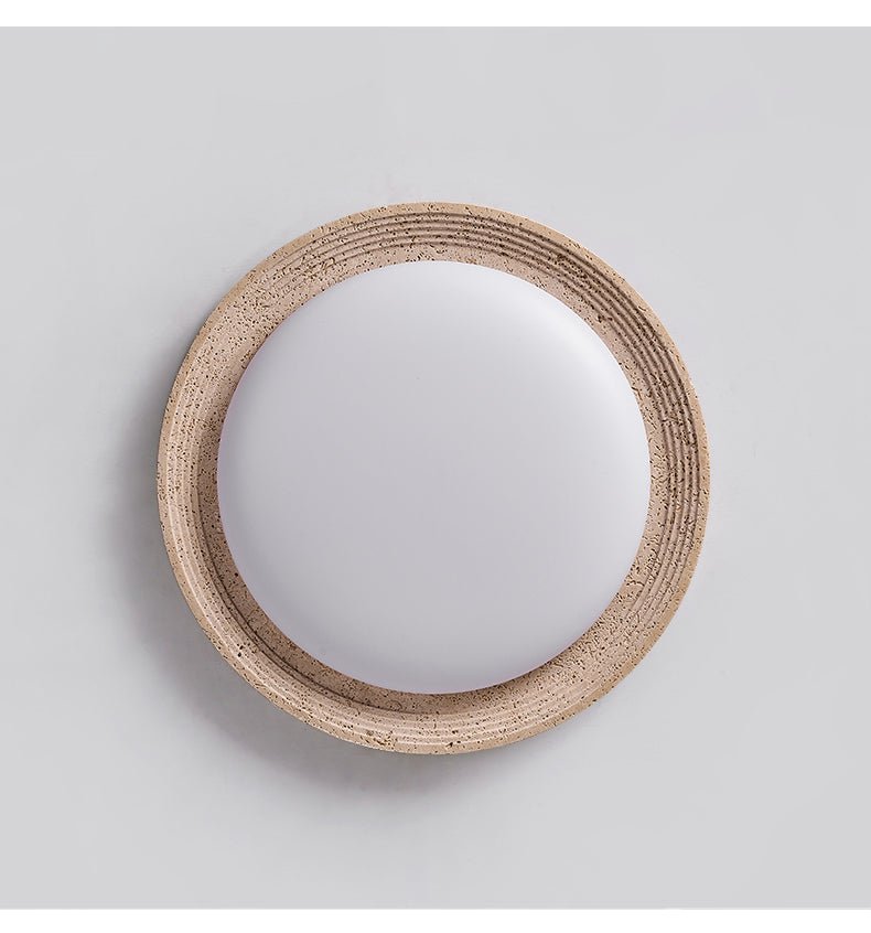 Orinir Minimalist Travertine Ceiling Light - Neutralighting