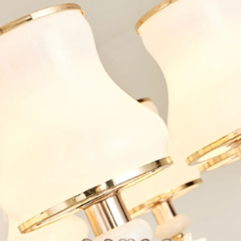 Silva Retro Pendelleuchte Metall Glas Wohnzimmer Schlafzimmer