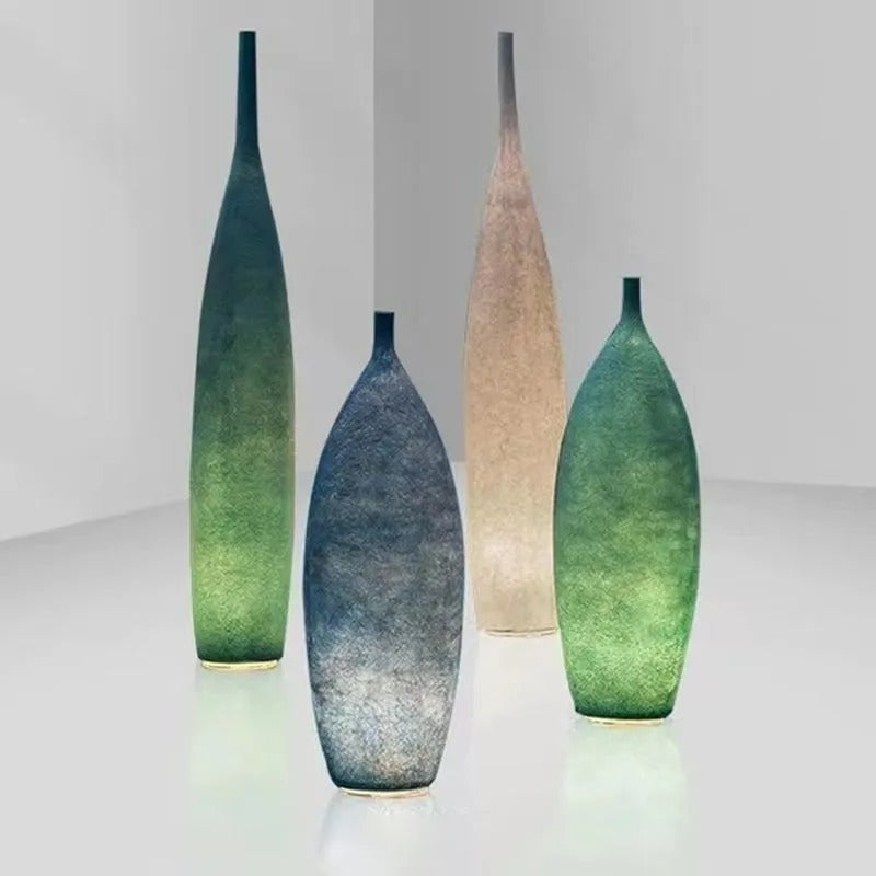 Avi Kreative Stehlampe, 4 Farben, Flasche, Acryl, Schlafzimmer