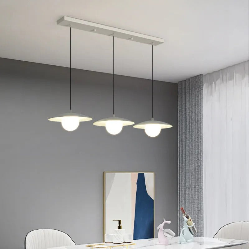 Valentina Moderne LED Pendelleuchte Metall Schwarz Esszimmer/Schlafzimmer