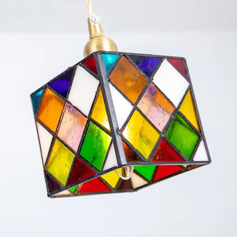 Valentina Retro LED Metall Glas Pendelleuchte Schlafzimmer Esszimmer