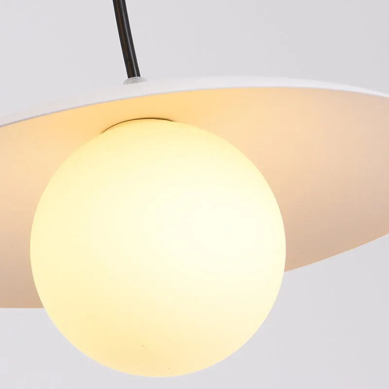 Valentina Moderne LED Pendelleuchte Metall Schwarz Esszimmer/Schlafzimmer