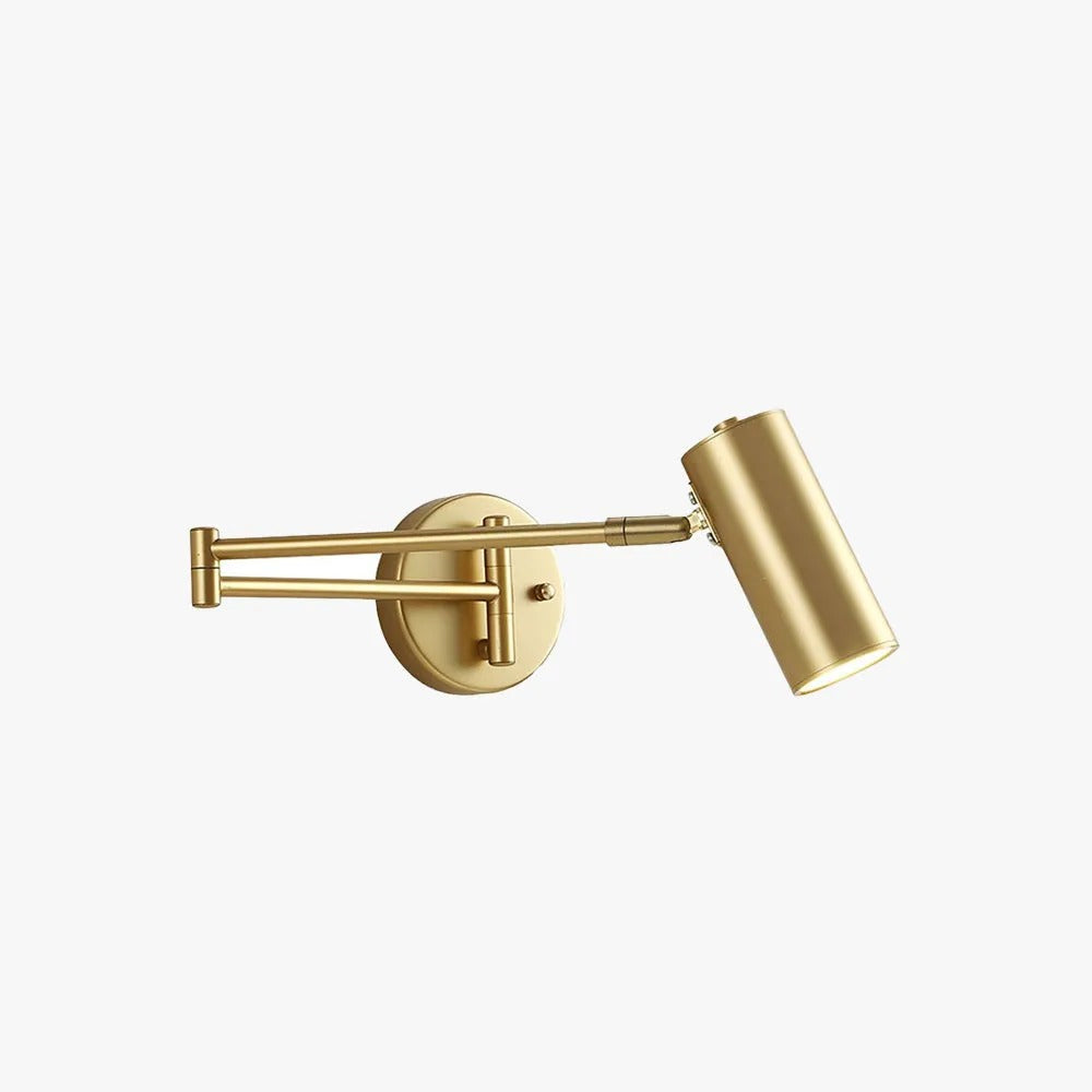 Silva Modern Wandleuchte Zylindrisch Verstellbare, 2 Farben, Wohnzimmer, Metall