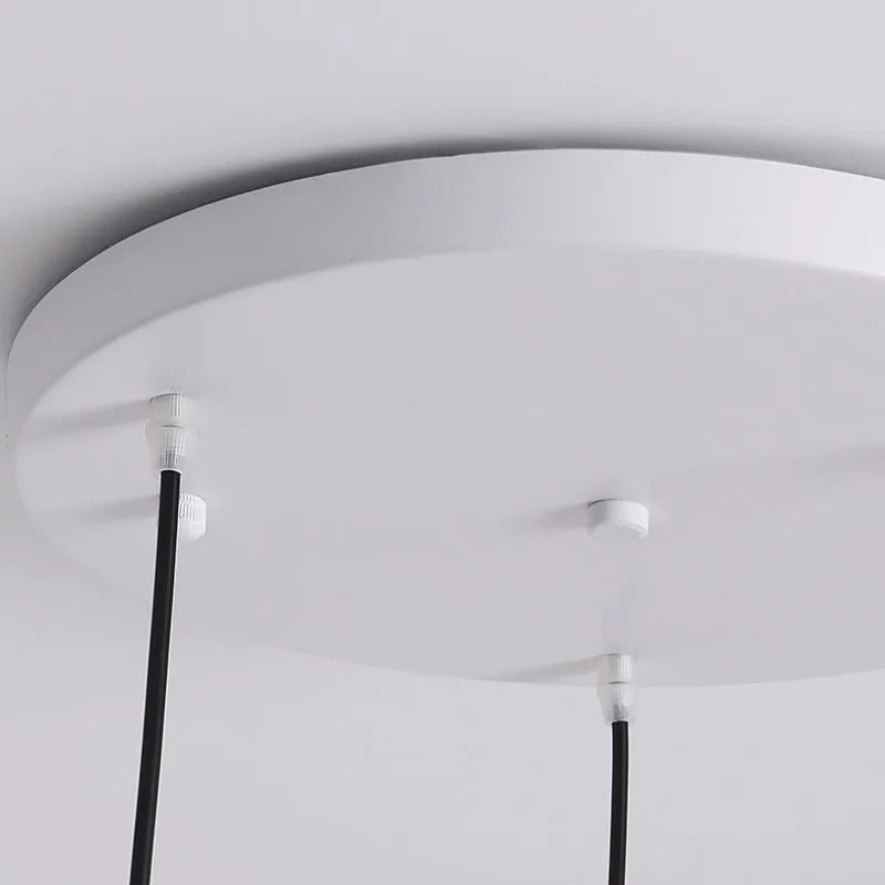 Valentina Moderne LED Pendelleuchte Metall Schwarz Esszimmer/Schlafzimmer