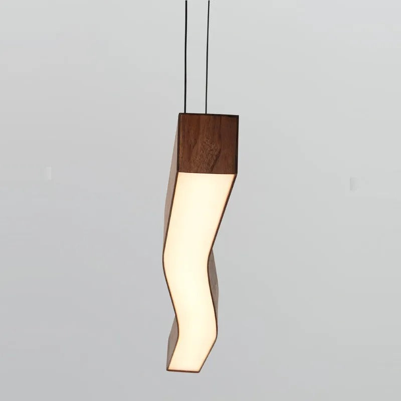 Muto Nordic Pendelleuchte Holz Wohnzimmer/Schlafzimmer/Esszimmer