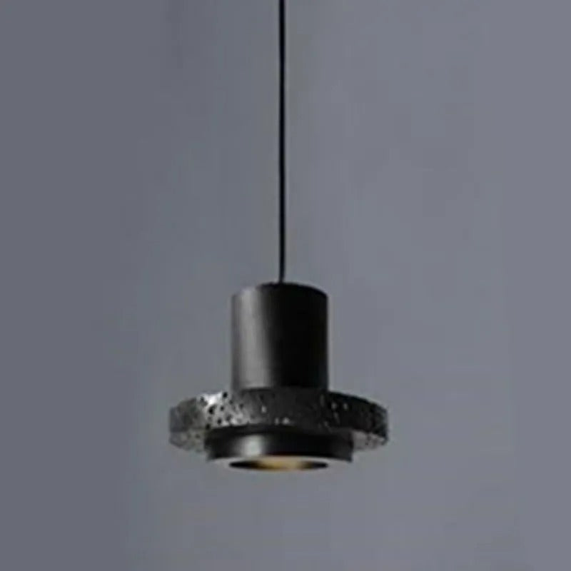 Arisha Modern LED Pendelleuchte Schwarz Wohn/Schlaf/Esszimmer Stein-Letslighting
