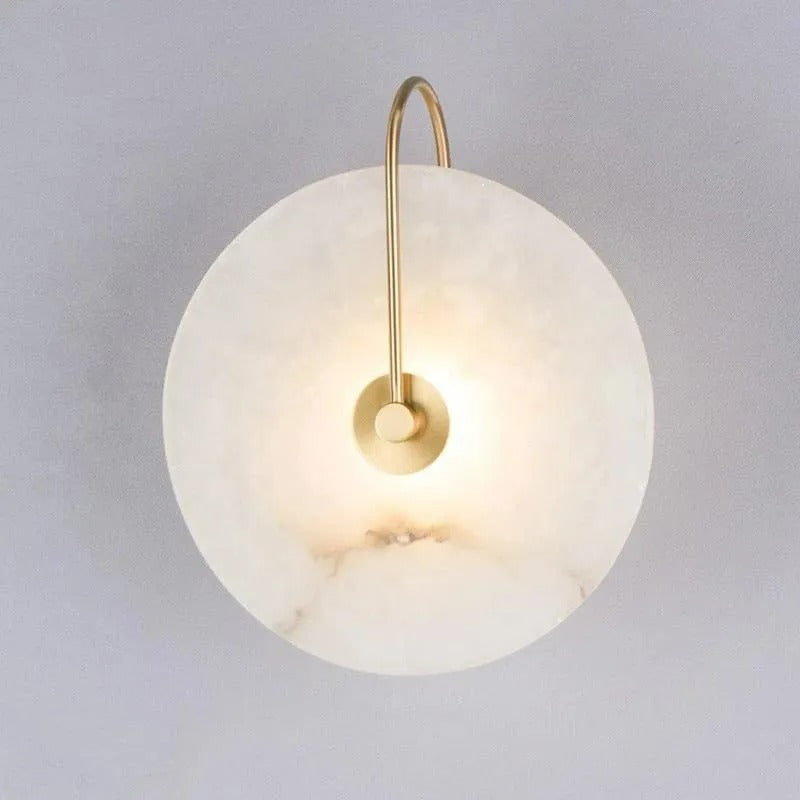 Arisha Moderne Wandleuchte aus Arisham Marmor Schlafzimmer, Wohnzimmer