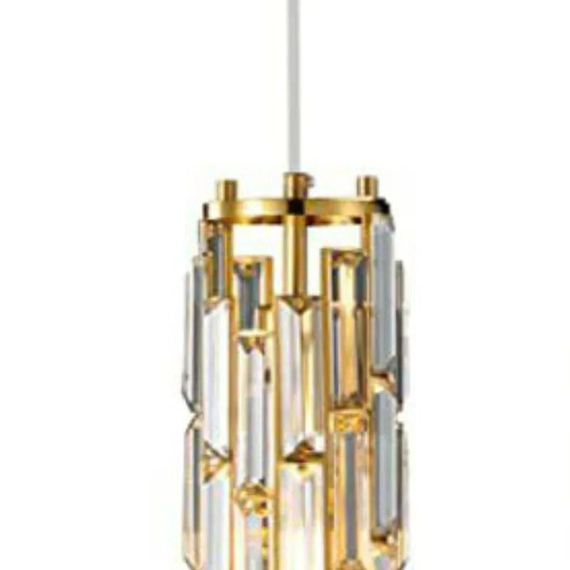 Kristy Design Clusterförmig LED Pendelleuchte Schwarz/Gold Esszimmer Esstisch Kristall 1/3/4-flammig