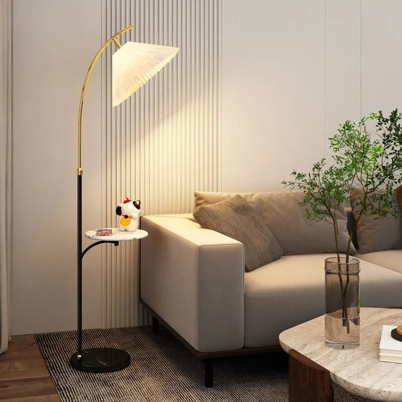 Muto Modern Stehlampe 3 Farbe, Wohnzimmer, Metall Stoff