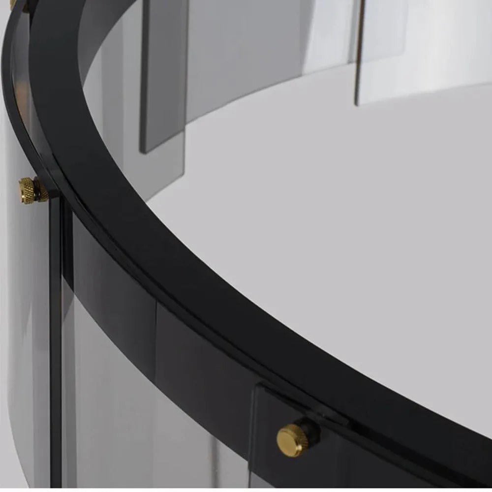 Arisha Pendelleuchte Farbtemperatur umschaltbar Metall & Glas