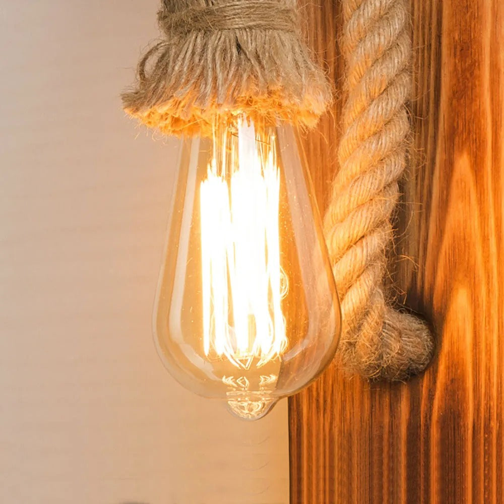 Epoch Designer LED Wandleuchte Innen Holz Wohnzimmer/Schlafzimmer