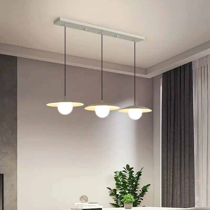 Valentina Moderne LED Pendelleuchte Metall Schwarz Esszimmer/Schlafzimmer