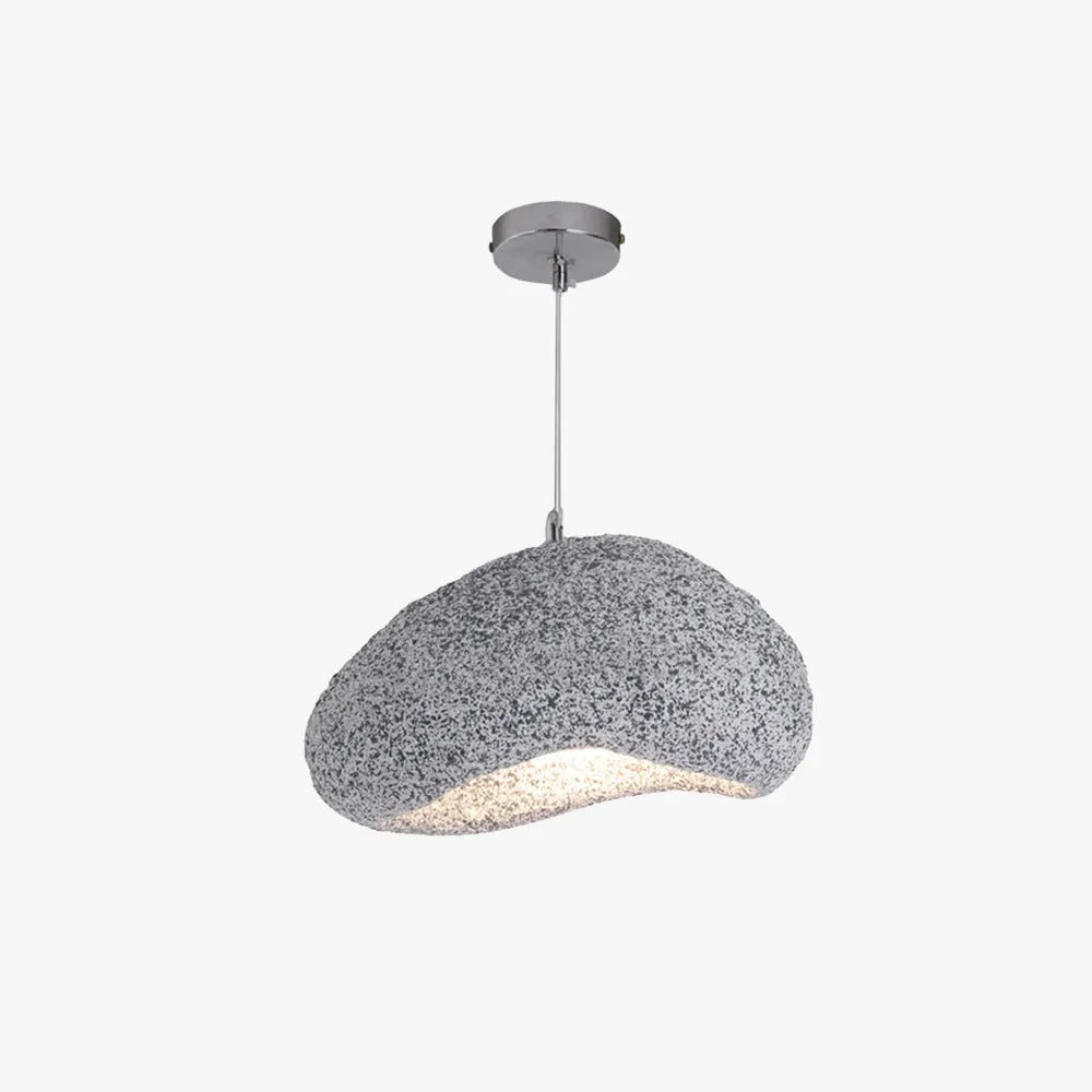 Avi LED Pendelleuchte Schale Grau Schlaf/Esszimmer Metall