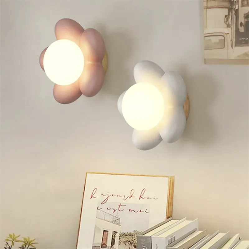 Arisha Modern LED Innenwandleuchte Harz/Acryl Arbeits/Schlafzimmer