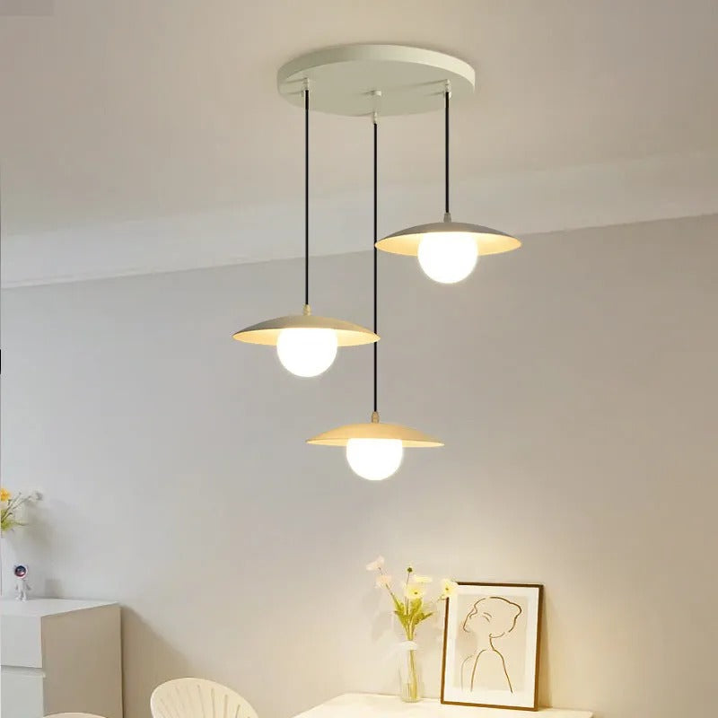 Valentina Moderne LED Pendelleuchte Metall Schwarz Esszimmer/Schlafzimmer