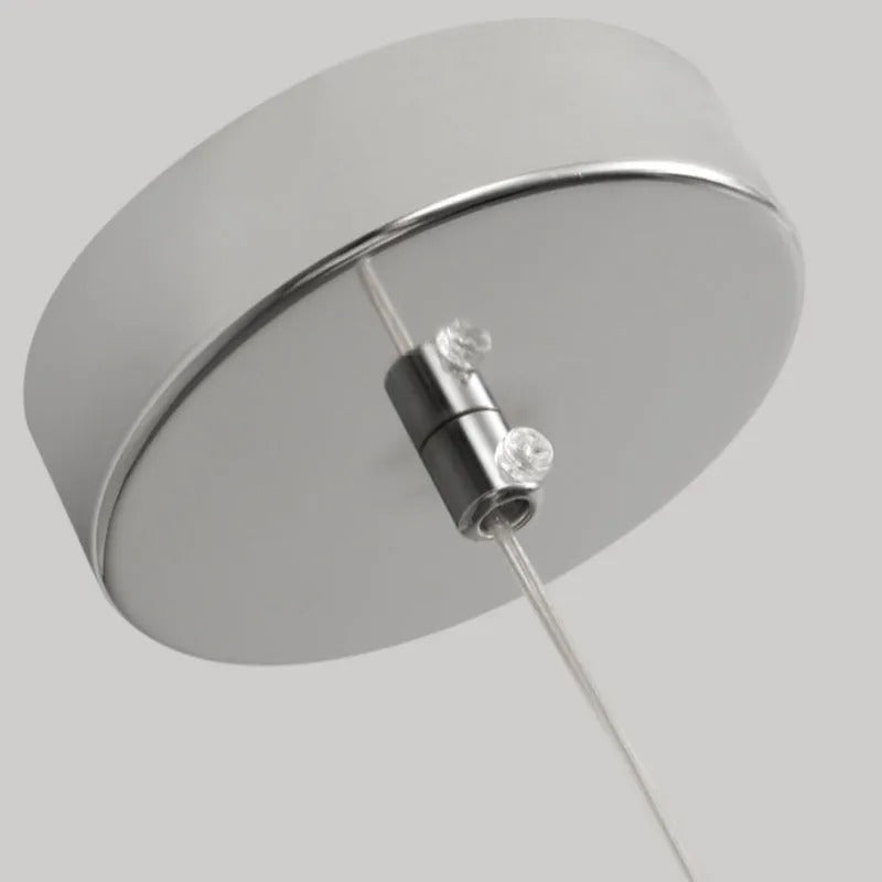 Valentina Modern LED Pendelleuchte Chrom Metall Esszimmer/Schlafzimmer