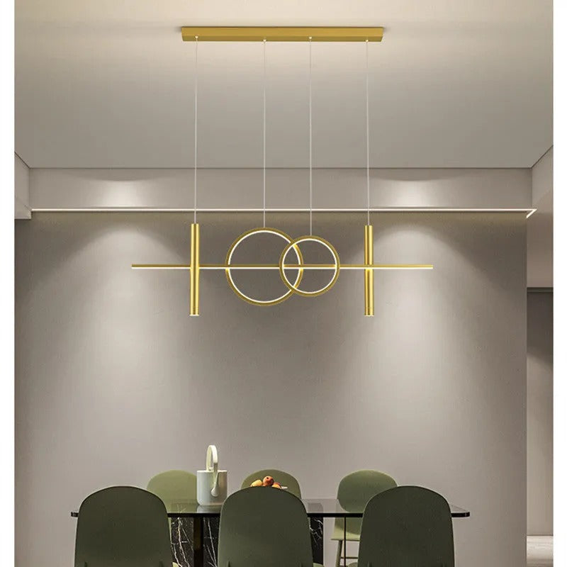 Arisha Moderne Lineare Pendelleuchte für Restaurant, Esszimmer