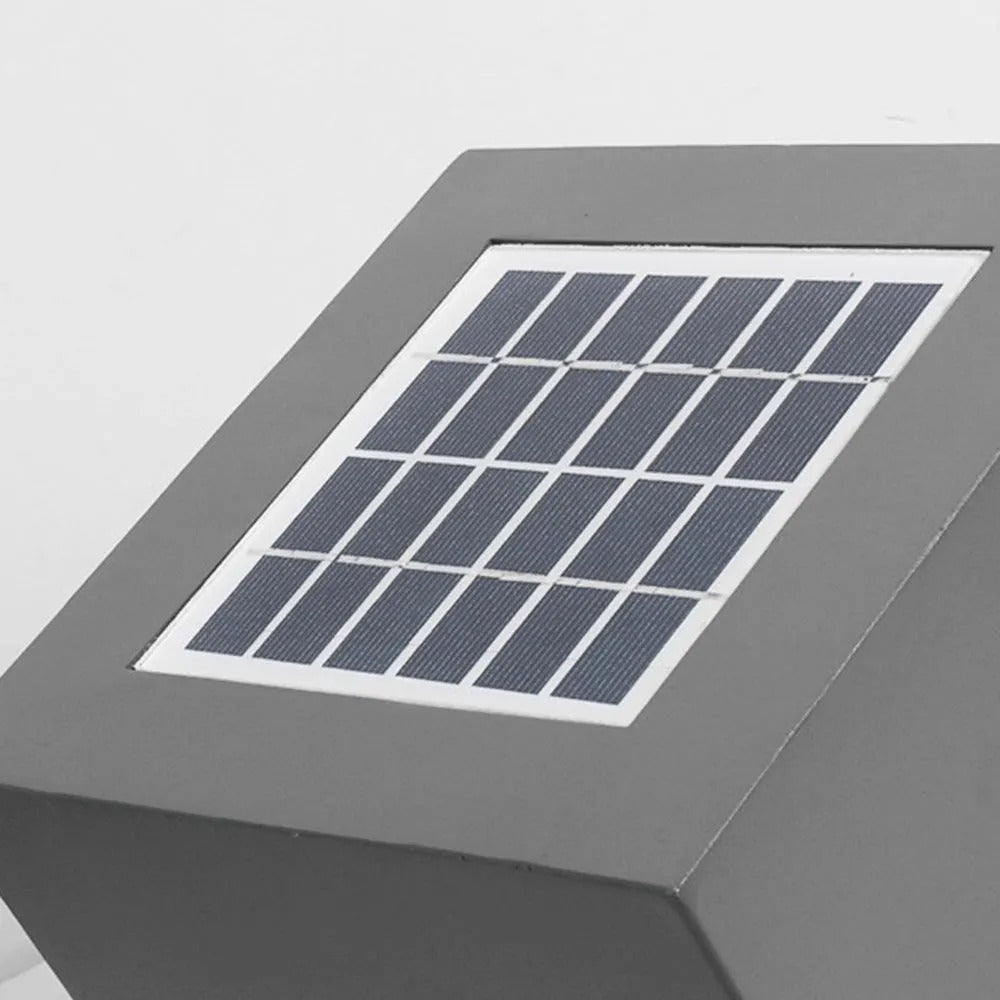 Ray Solar Außenleuchte, 2 Stile Garten, Flur, Terrasse Schwarz