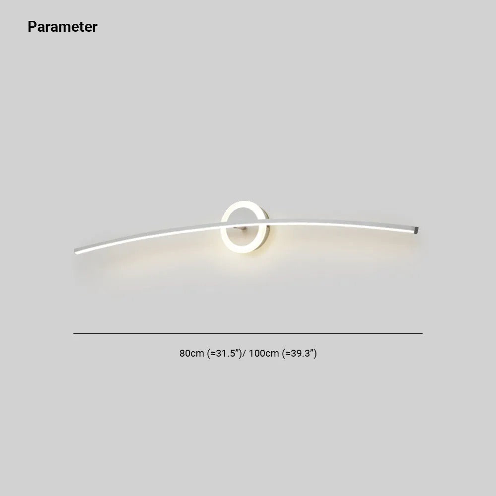Arisha Wandlampe Vanity Spiegelfront Farbtemperatur umschaltbar, 80/100cm