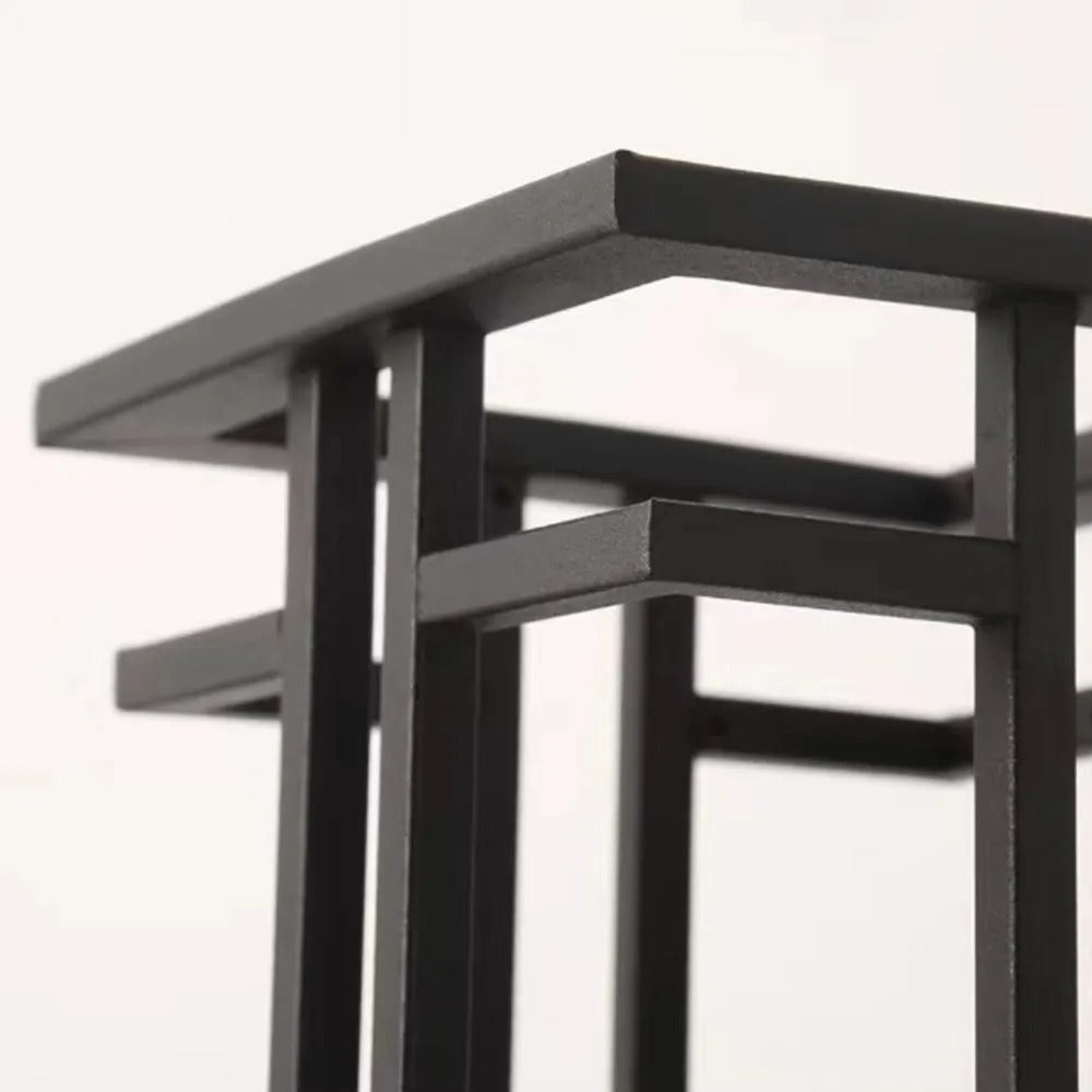 Ray Modern Rechteckig LED Wandleuchte Außen Zäunen/Toren/TerrassenSchwarz Metall 57CM Lang