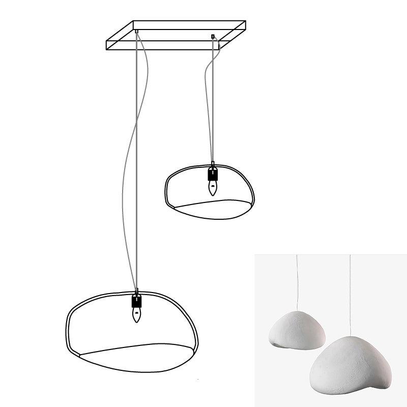 Lustra Kronleuchter Rau Kombination Wabi-Sabi-Letslighting